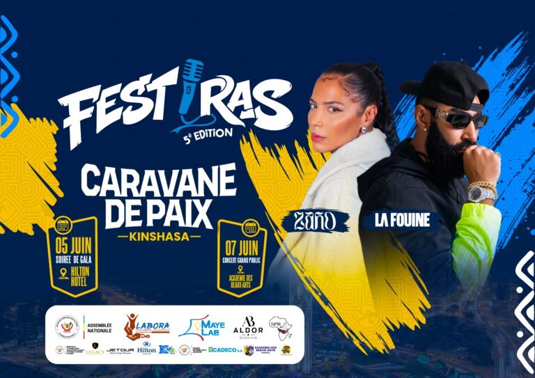 FESTIRAS Caravane de Paix — Direction Artistique Complète par Gentil Design | Kinshasa RDC